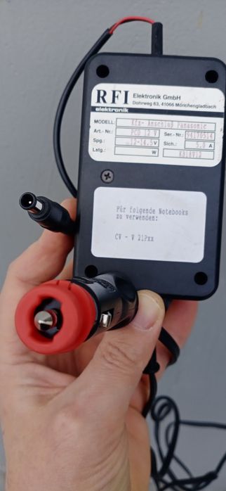 Блок питания RFI Elektronik, питание 12В, на выходе 18.2В, 5А