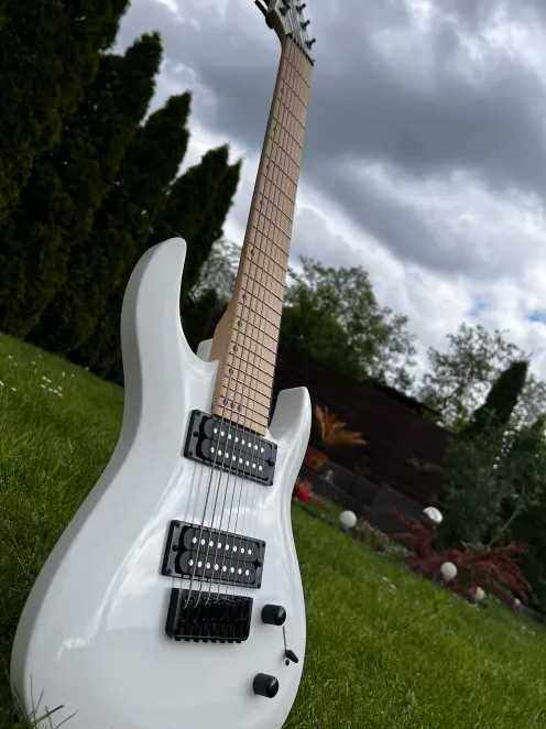 Gitara 8-strunowa Harley Benton R-458 WH Progressive Series