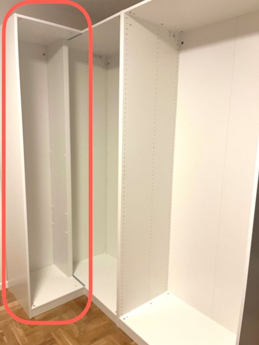 Dostawka narożna Pax, Ikea