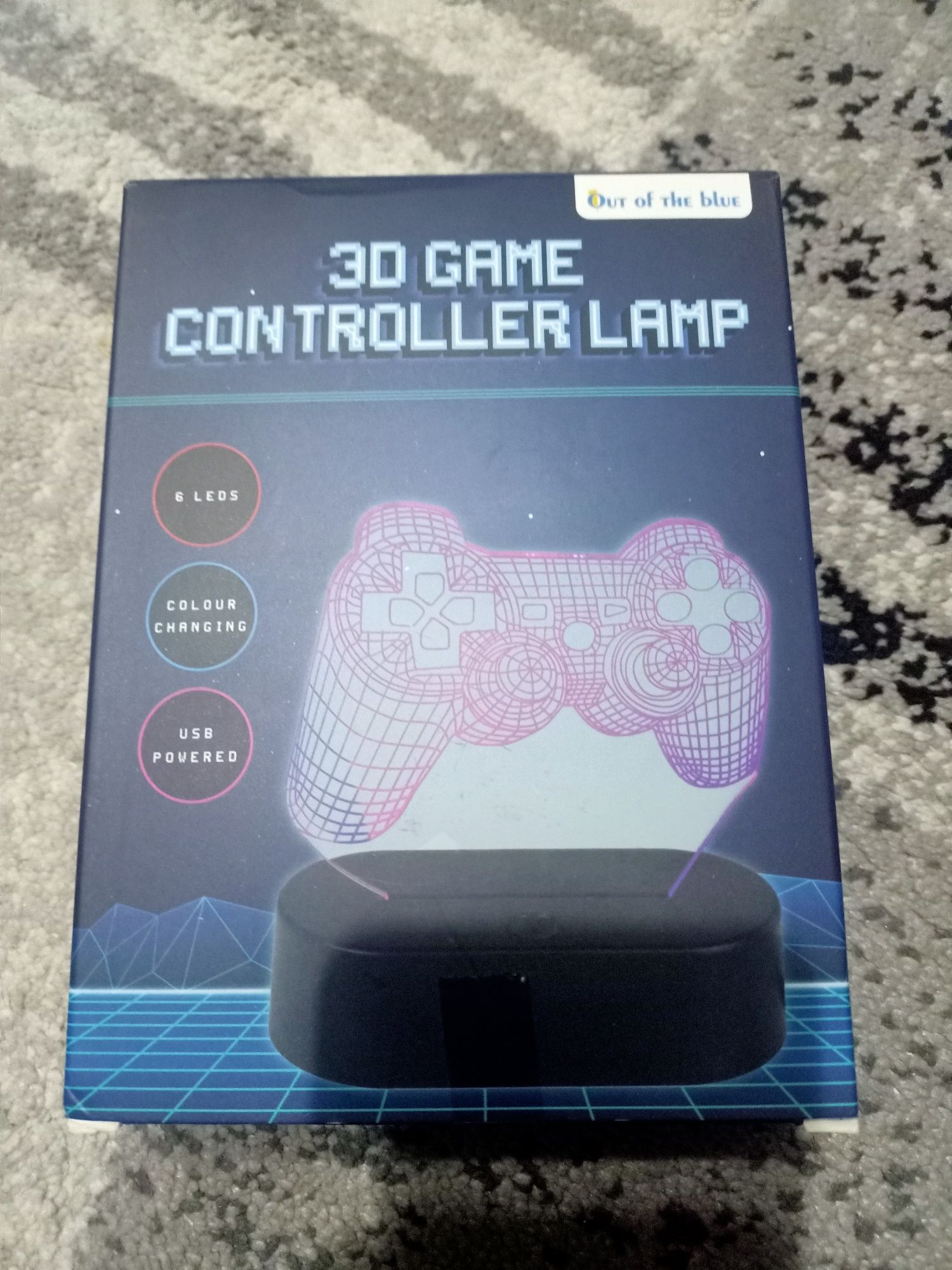 Lampka LED gamepad