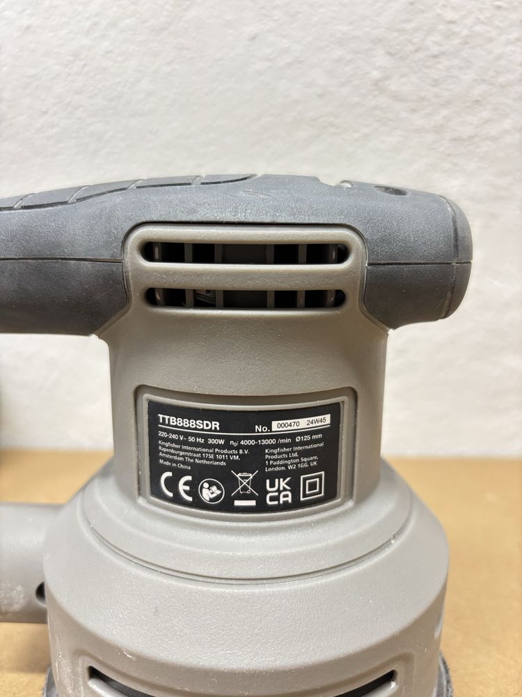 Szlifierka mimośrodowa Titan 300 w 125 mm
