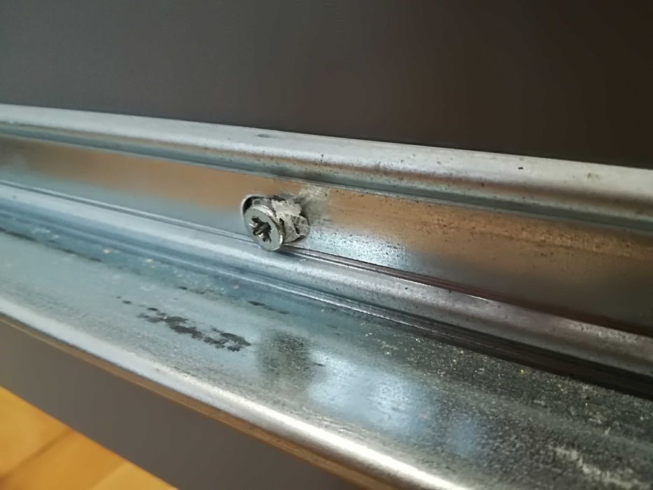 Łóżko HEMNES, 160x200 cm, szare, używane, stan bdb