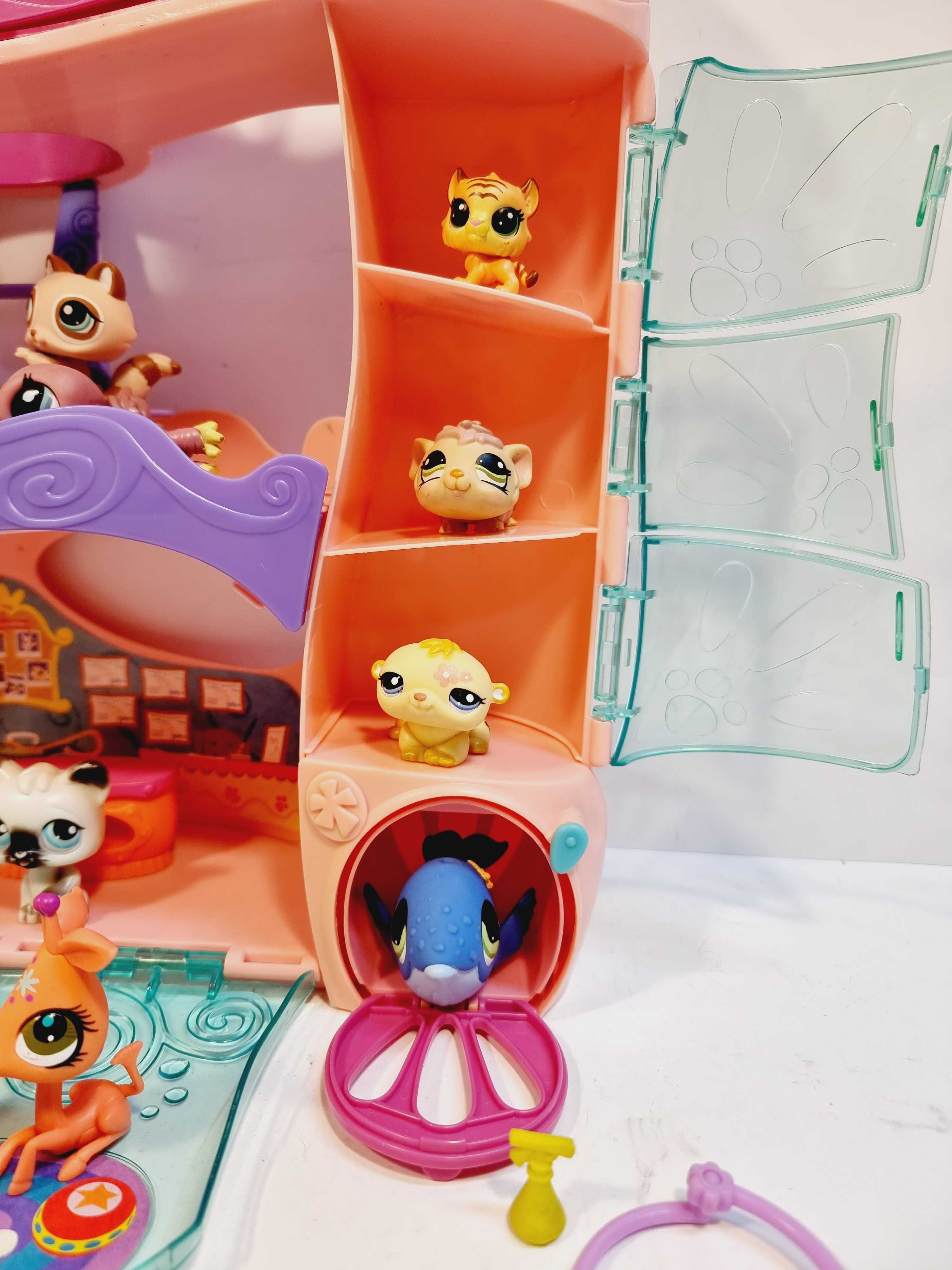 Littlest Pet Shop - Domek Centrum Adopcyjne + Figurki Lps + Akcesoria