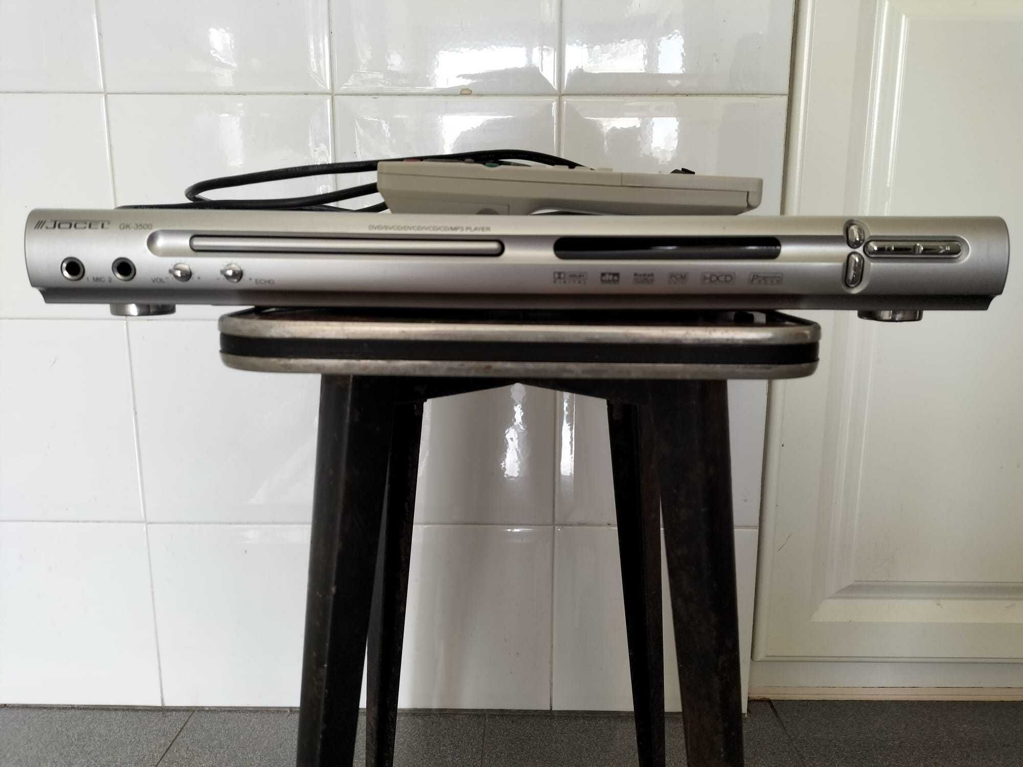 Leitor de DVD marca Jocel. Modelo: GK-3500.