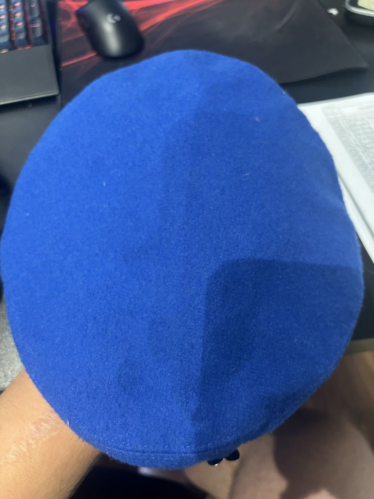 Beret harcerski granatowy