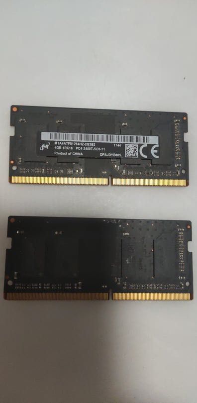 8 GB (4+4) Ram de Mac a 2400MHz DDR4 SO-DIMM