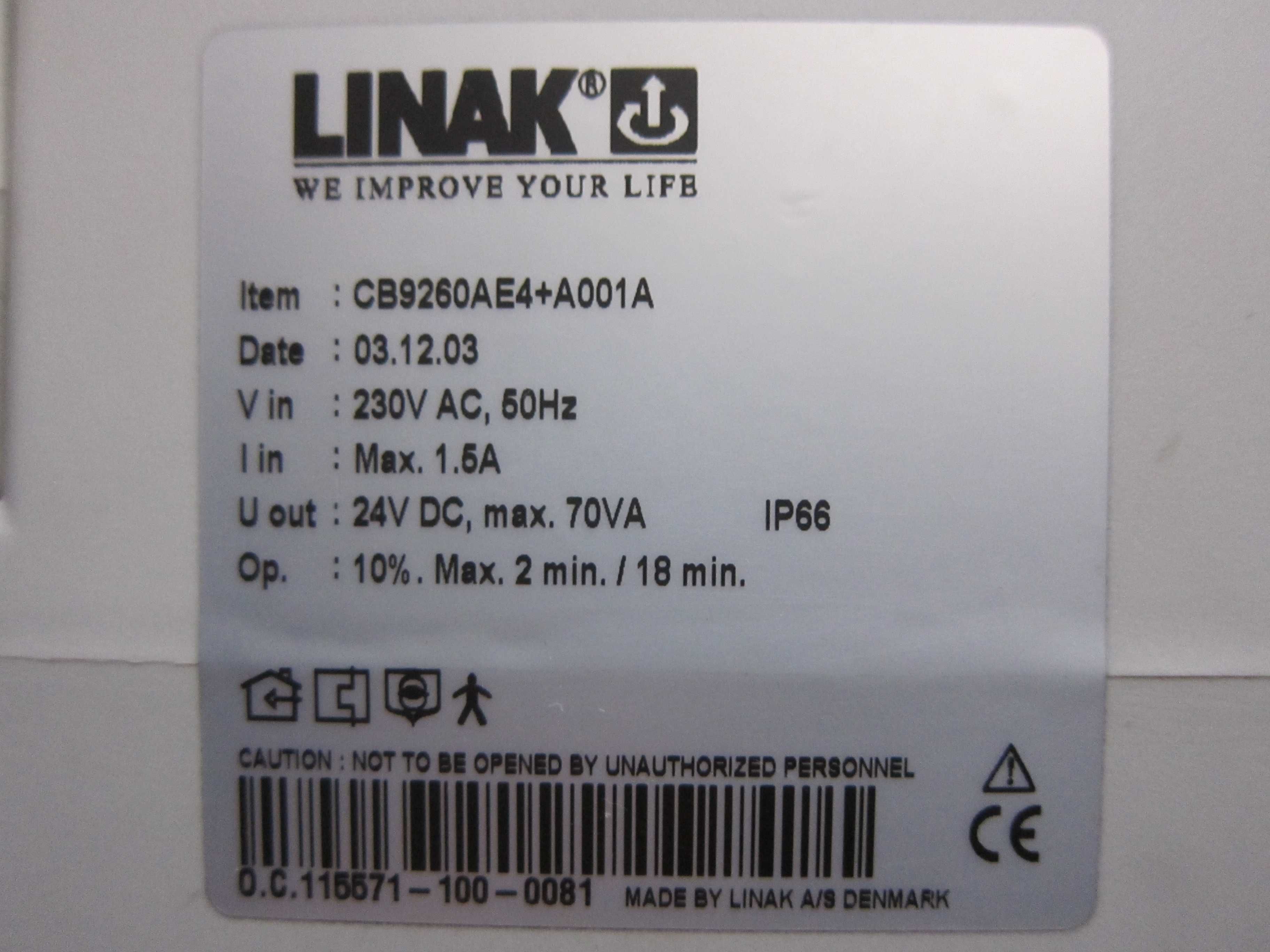 Линейный привод актуатор Linak Dewert Magnetic Langguth
