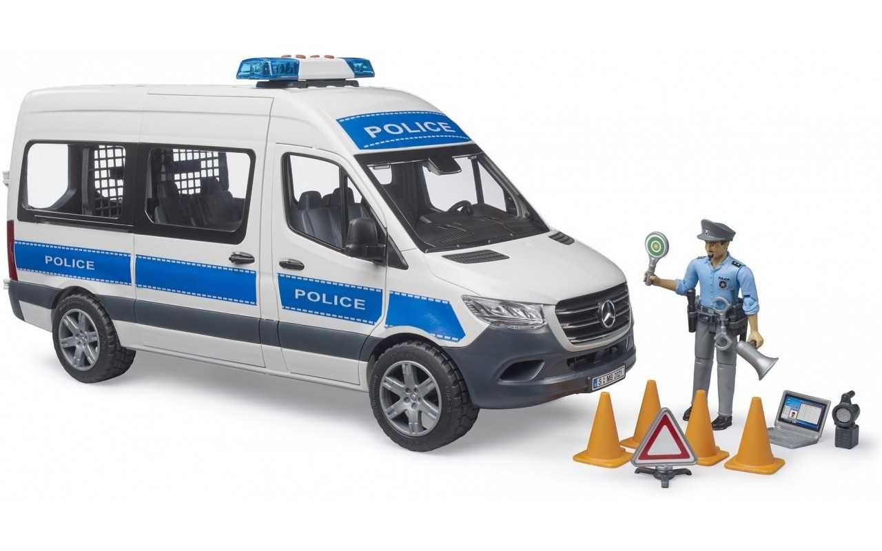 Поліцейський бус Mercedes Sprinter з фігуркою   Bruder ( Брудер) 02683