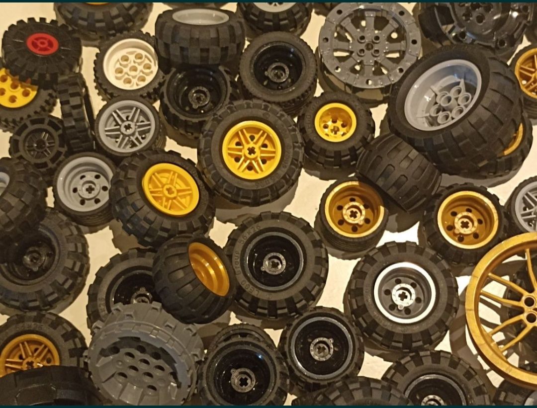 LEGO Technic mix duże koła kółka 0,5kg