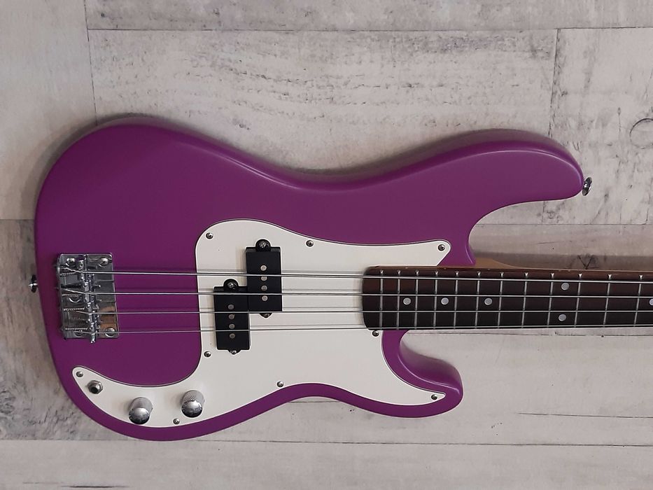 Gitara Basowa Tenson-Precision 3/4 purple Bass- wysyłka Gratis-zamiana