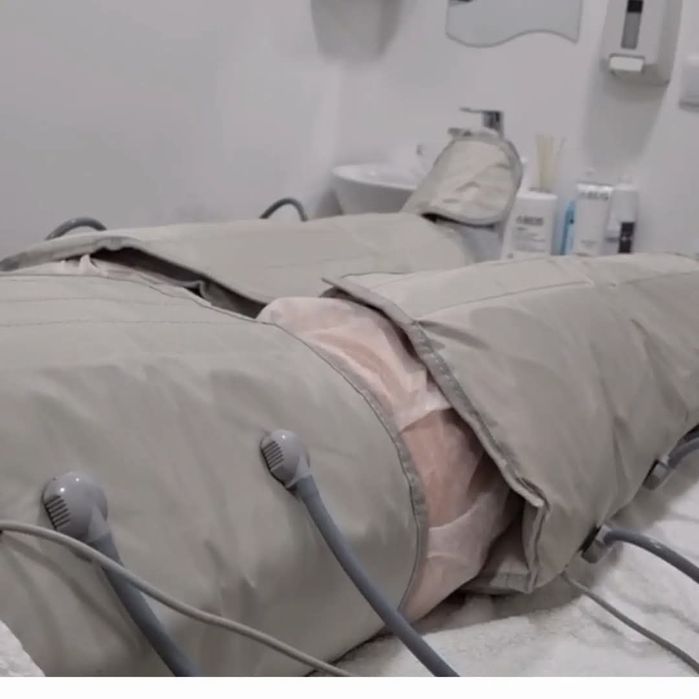 Máquina de pressoterapia e eletroestimulação