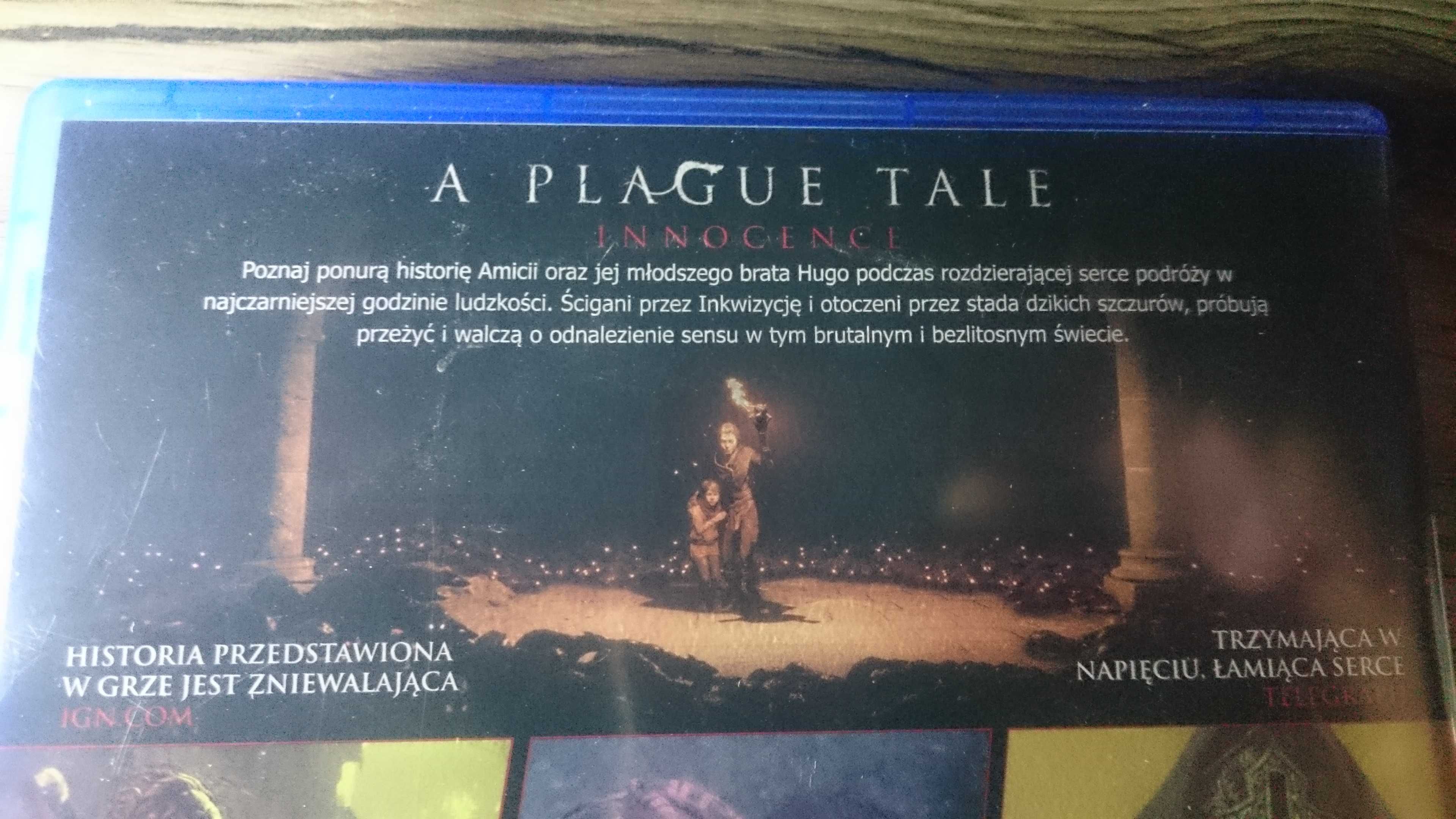 A Plague Tale Innocence PS4 polska wers IDEAŁ playstation 4 God of war