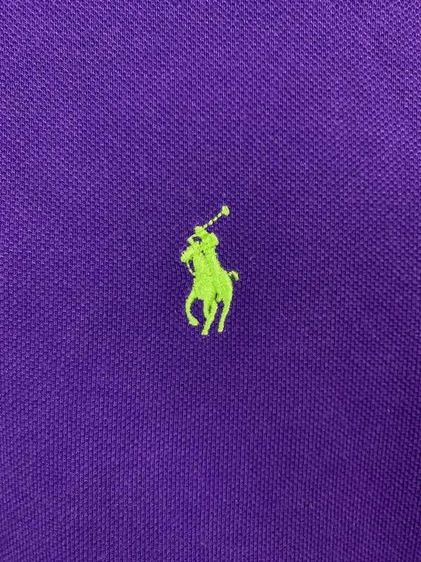 Polo Ralph Lauren wimbledon koszulka fioletowa Purple tee luxury sport