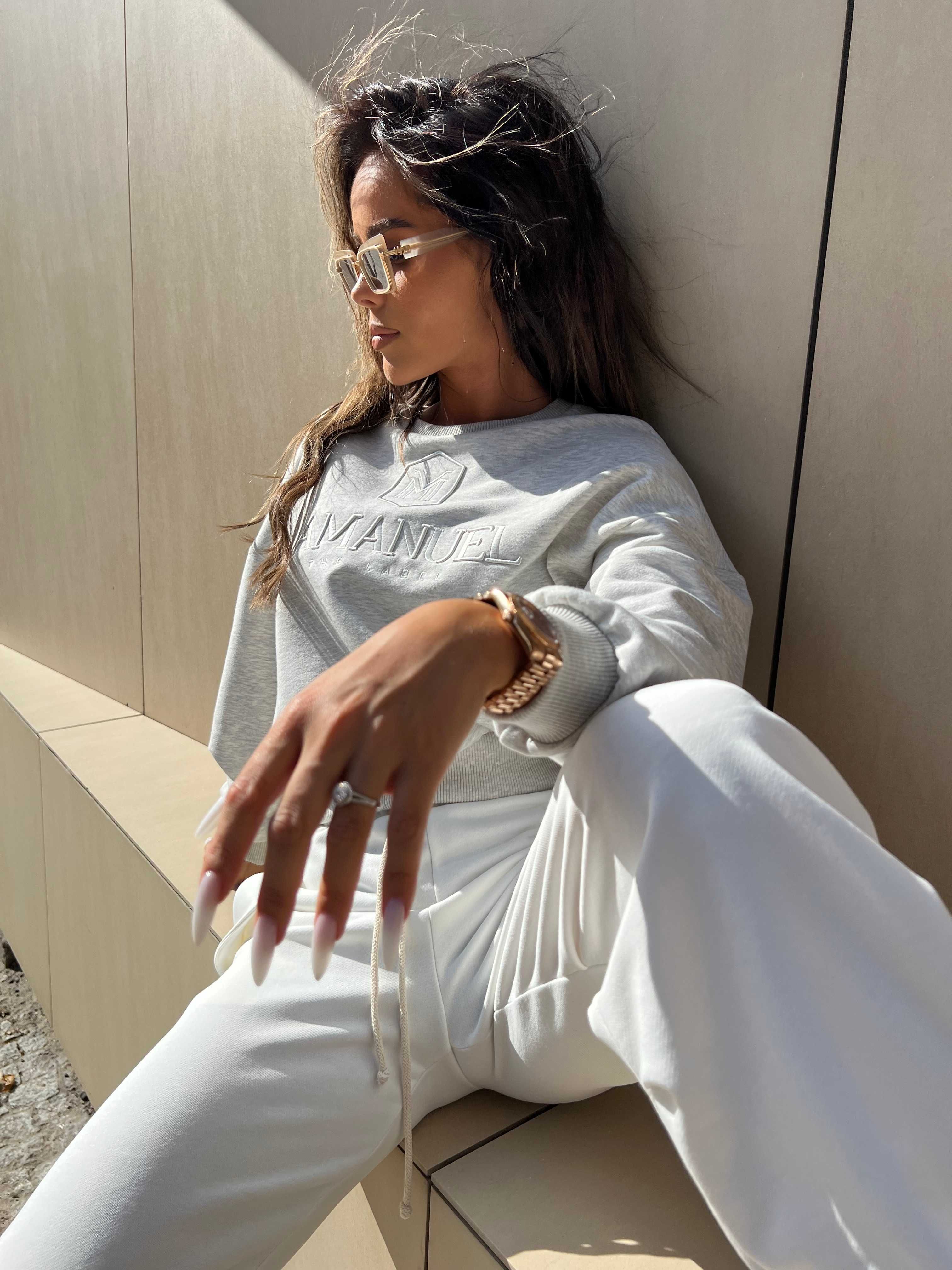 Bluza Lamanuel szara