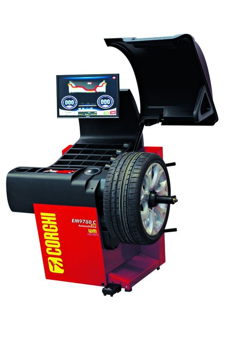 Wyważarka Corghi 9780 C Compactline Pełny automat elektomagnes LCD