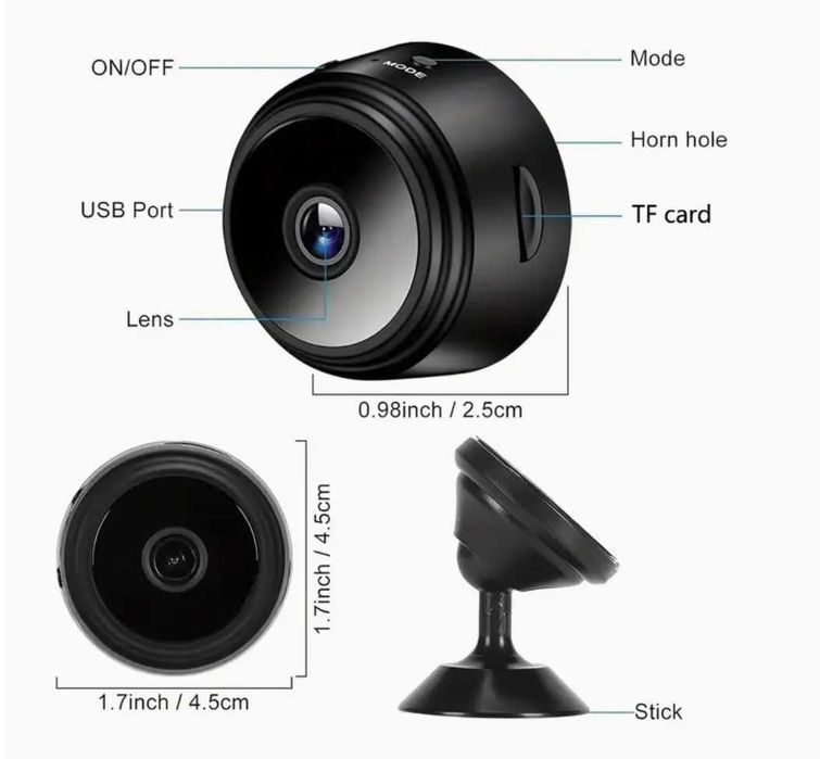 Nowa mini kamera Wi-Fi