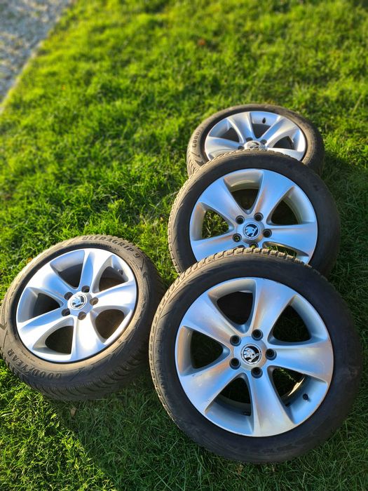 16" Koła zimowe oryginalne grupa VAG - kupione w ASO Skoda