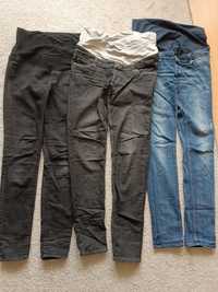 Spodnie ciążowe jeansowe