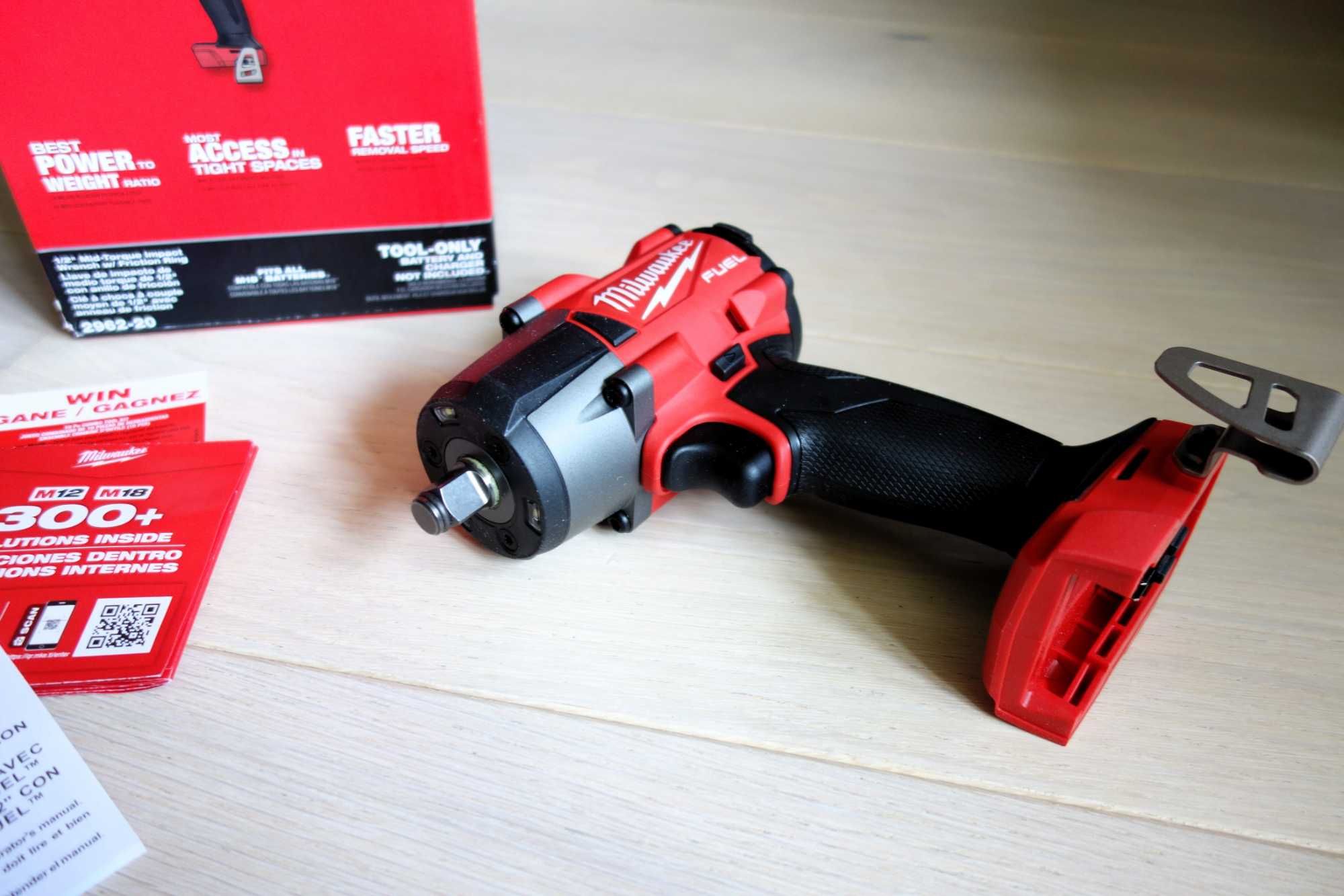 Klucz udar. 1/2'' Milwaukee M18™ FUEL™ 881Nm FMTIW2F12 / 2962-20 (USA)