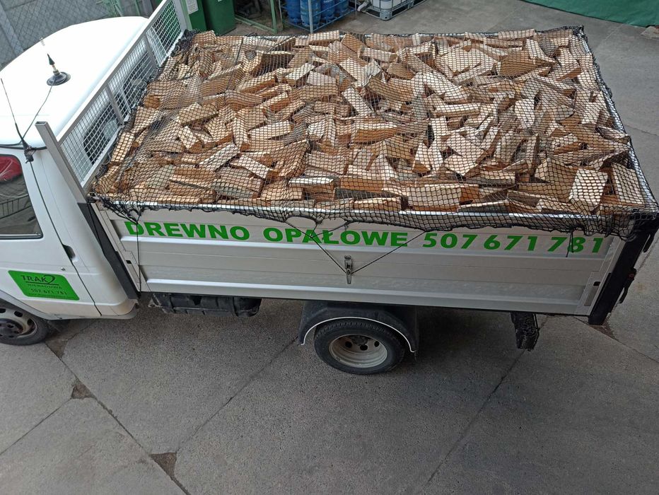 Drewno opałowe kominkowe buk, grab świeże i sezonowane