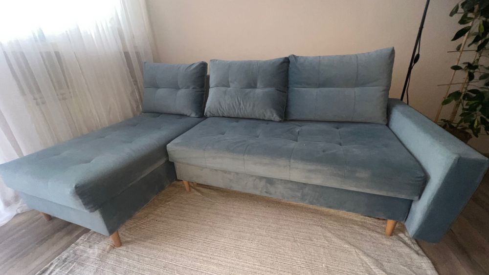 Narożnik z funkcją spania