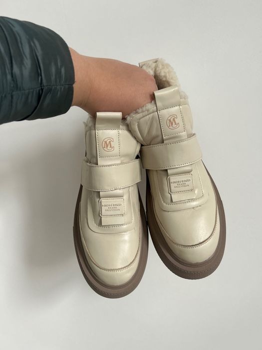 Зимові жіночі ботинки/сапожки