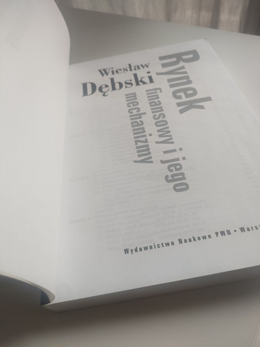 Rynek finansowy i jego mechanizmy - W. Dębski