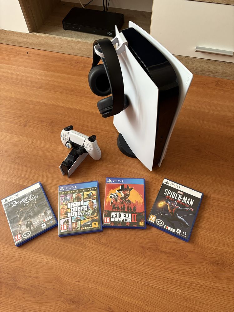 Ps5 com varios extras