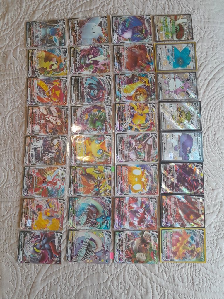 Cartas pokemon originais de vários sets