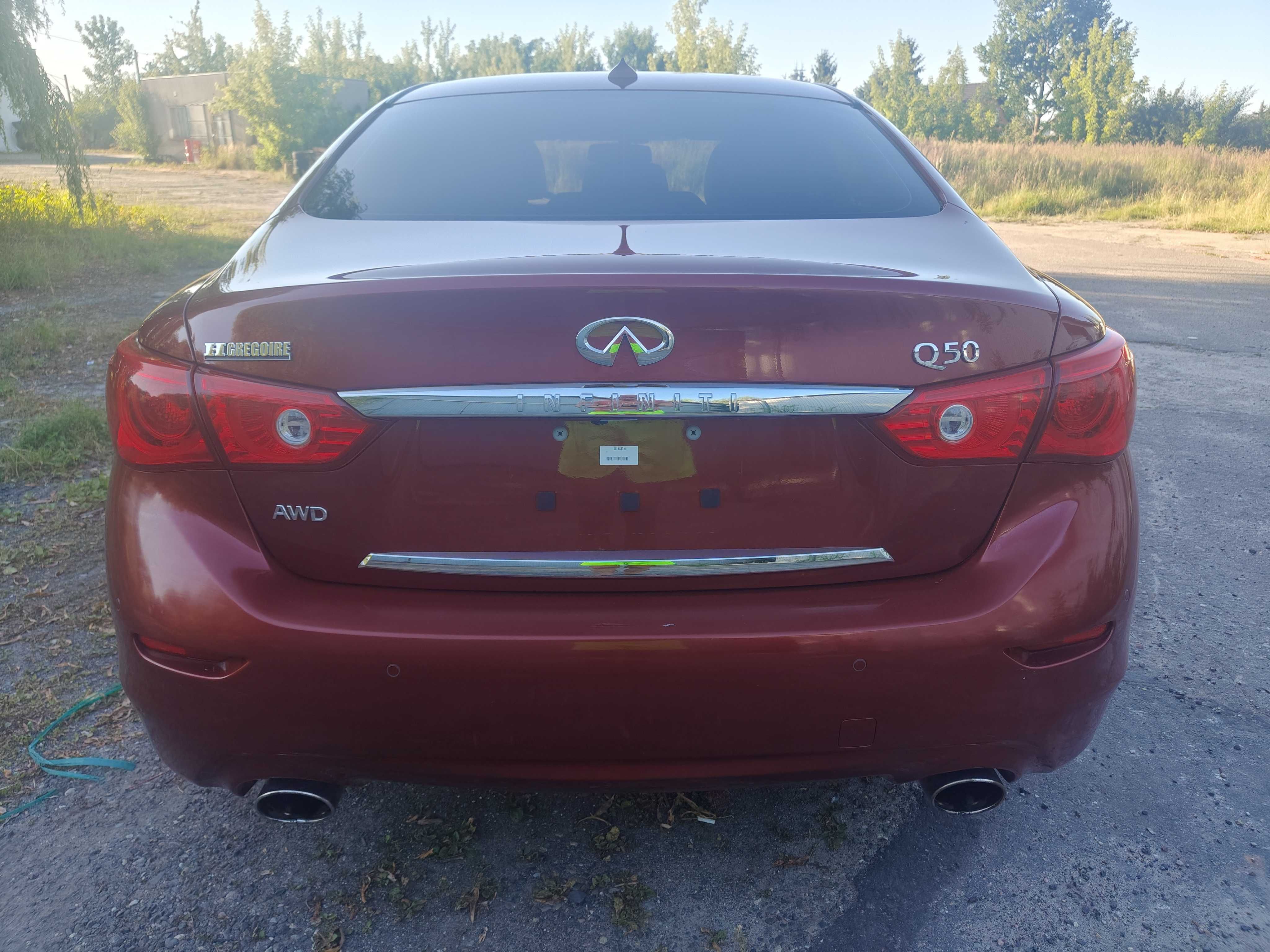 Infiniti Q50 2.0 61 tys.km max wyposażenie AWD