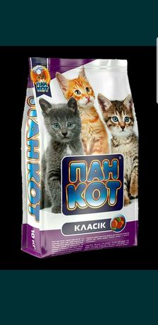 Продам корм для кошек Пан кот