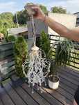 Lampa wiszaca w stylu boho, loft, glamour, przecierka