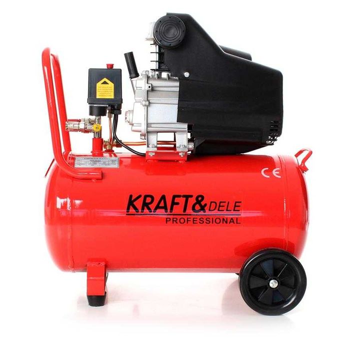 KOMPRESOR sprężarka olejowa 50L 230V 205 L/MIN 8BAR
