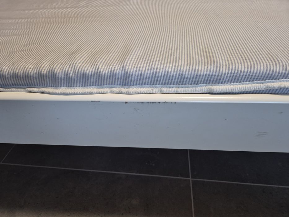 Lożko ikea Sultan Lade 160x70 białe