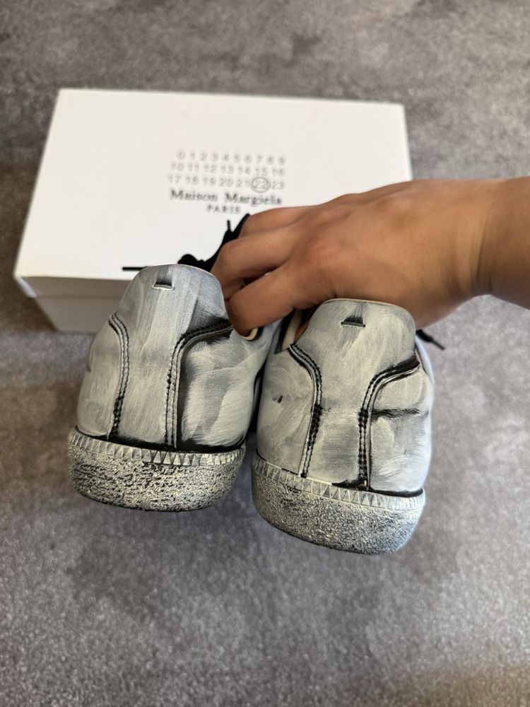 Кроссовки кеды maison margiela gats replica мейсон маржела tabi