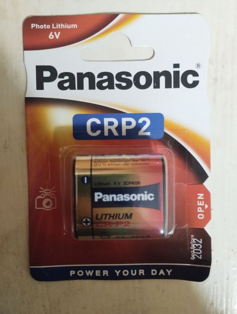 Батарейка Panasonic CRP2