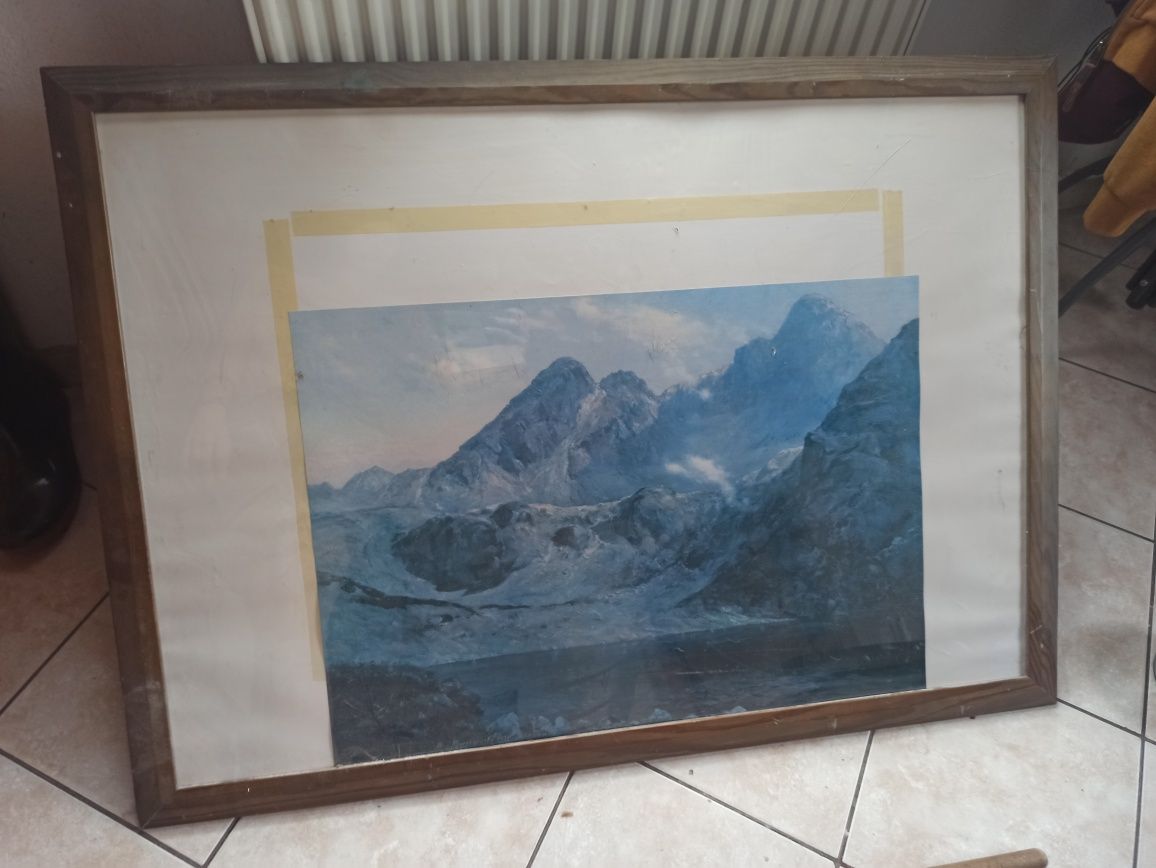 Duża rama do obrazu 110x79 cm