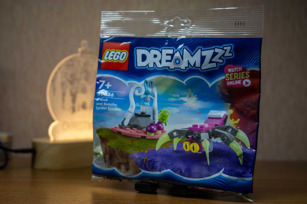 LEGO 30636 DREAMZzz – Втеча Зет-Блоба і Бунчу від павука!