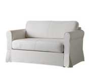 Sofa cama branco 2 lugares (burloes MBWAY escusam de ligar)