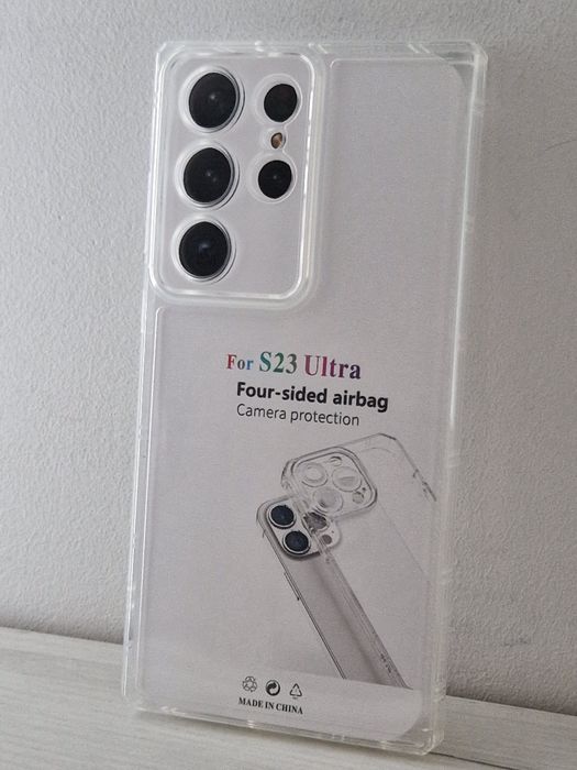 Armor Antishock Case do Samsung Galaxy S23 Ultra przezroczysty
