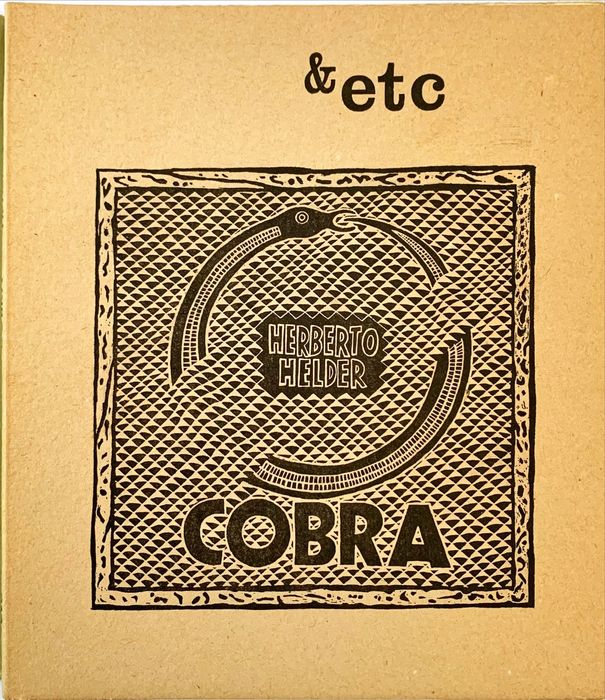 Herberto Helder - Cobra - Dedicatória - 1ª edição