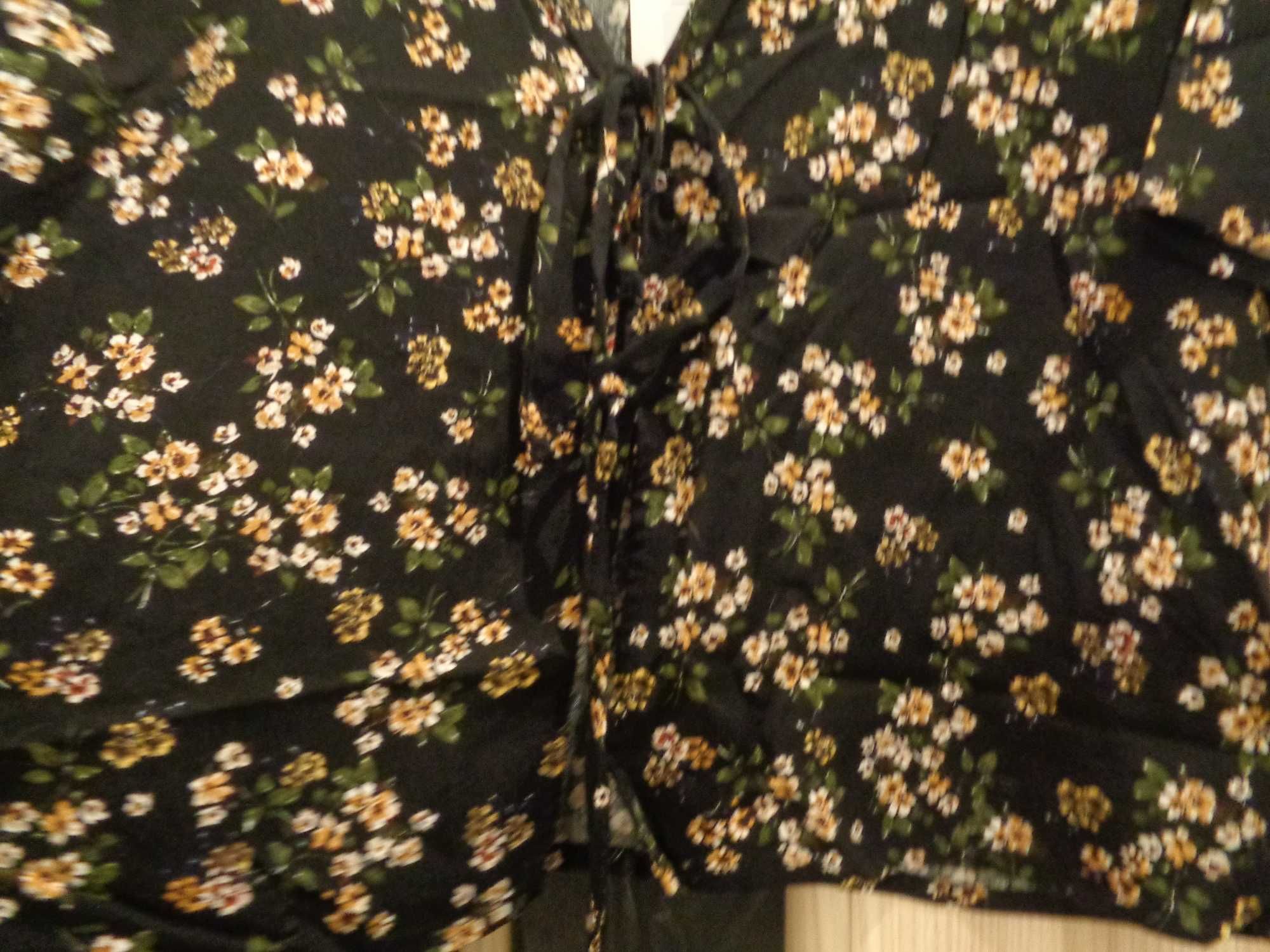komplet spódnica maxi długa i bluzka narzutka L/XL Pull & Bear