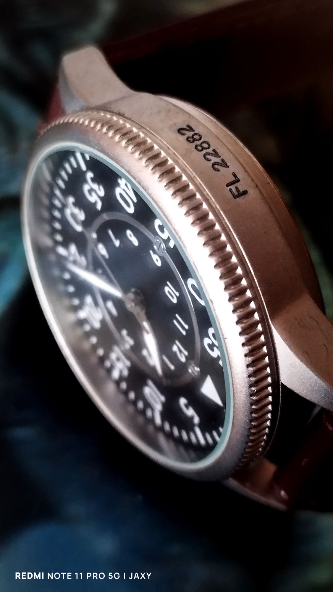 Zegarek męski mechaniczny nakręcany Pilot