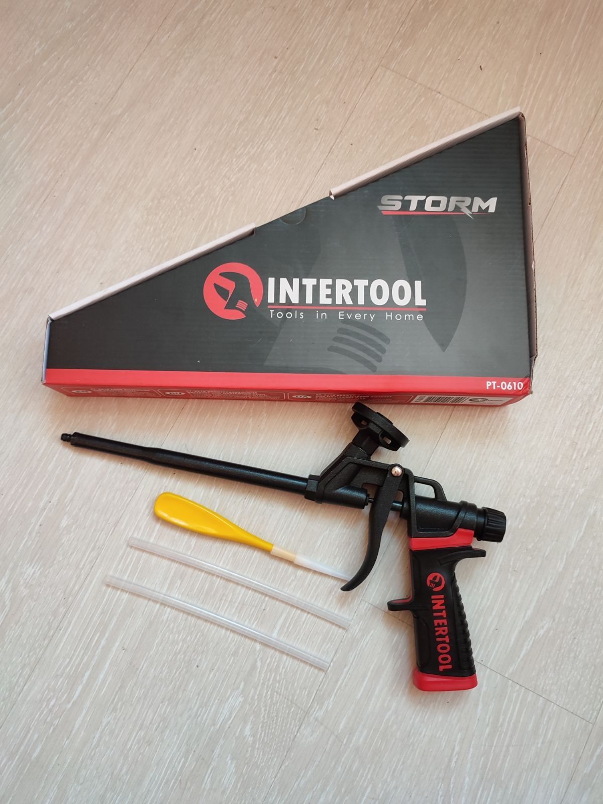 Пистолет для монтажной пены INTERTOOL PT-0610