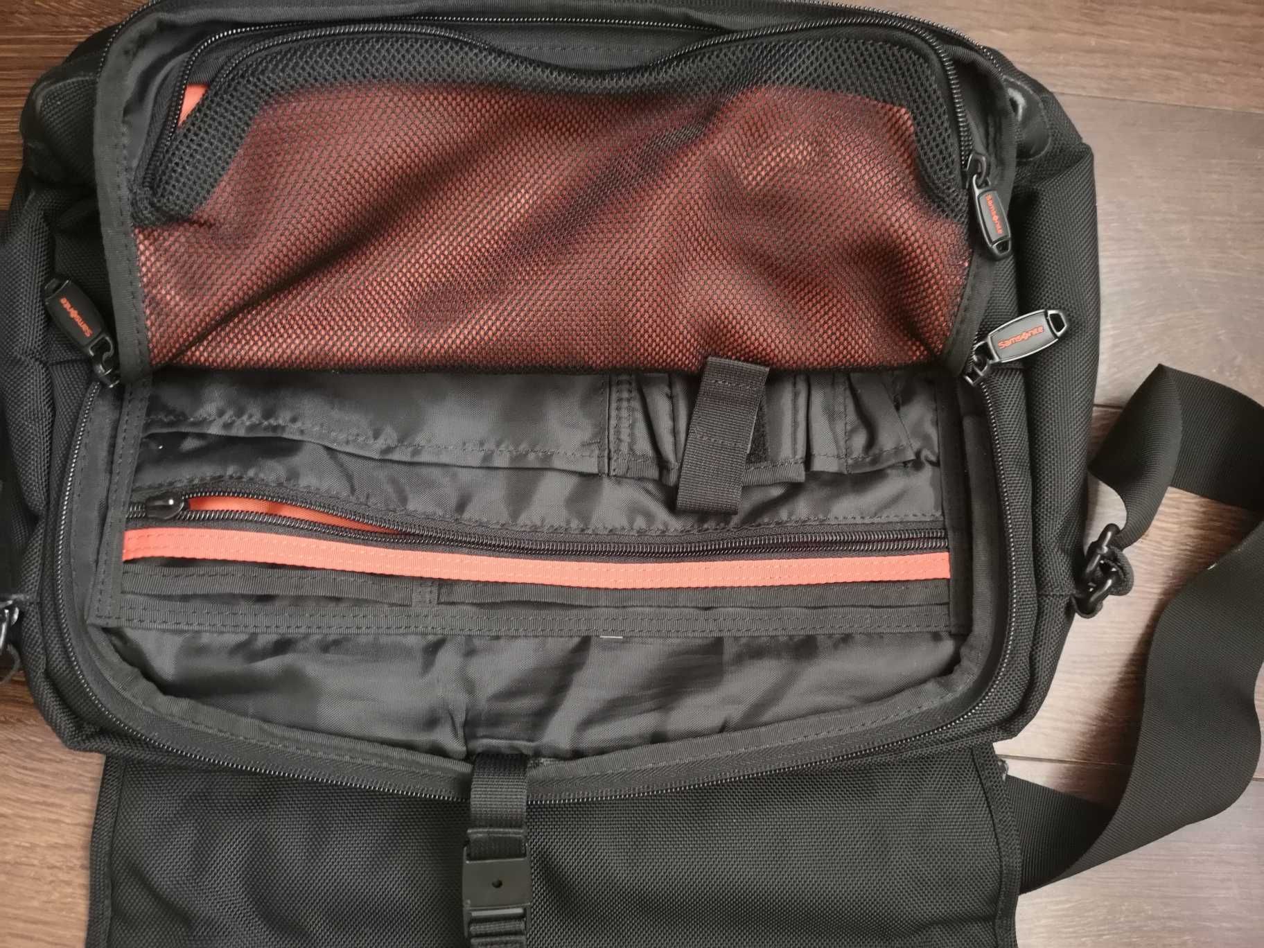 Дорожня сумка портфель для ноутбука 15.6" Samsonite ЧЕРЕЗ ПЛЕЧЕ