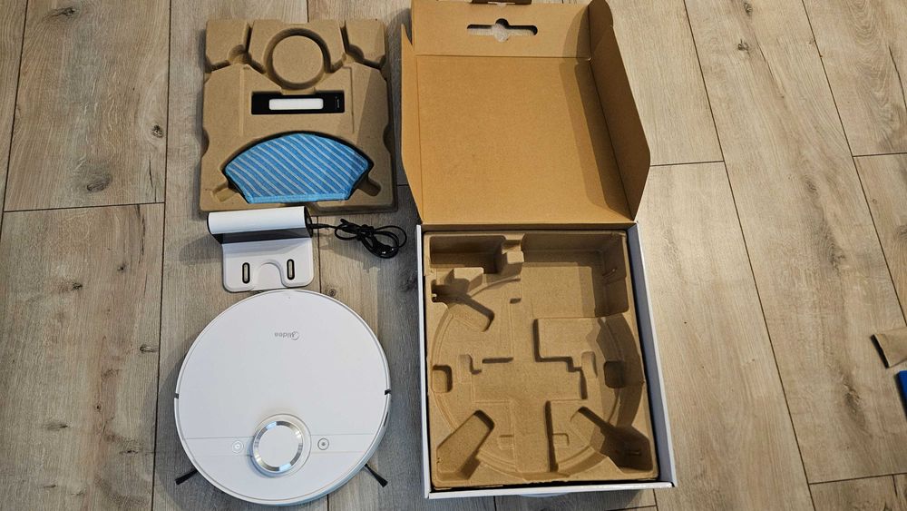 Robot Sprzątający Mopujący Midea M7 Laser LIDAR Radar Odkurzacz 4000Pa