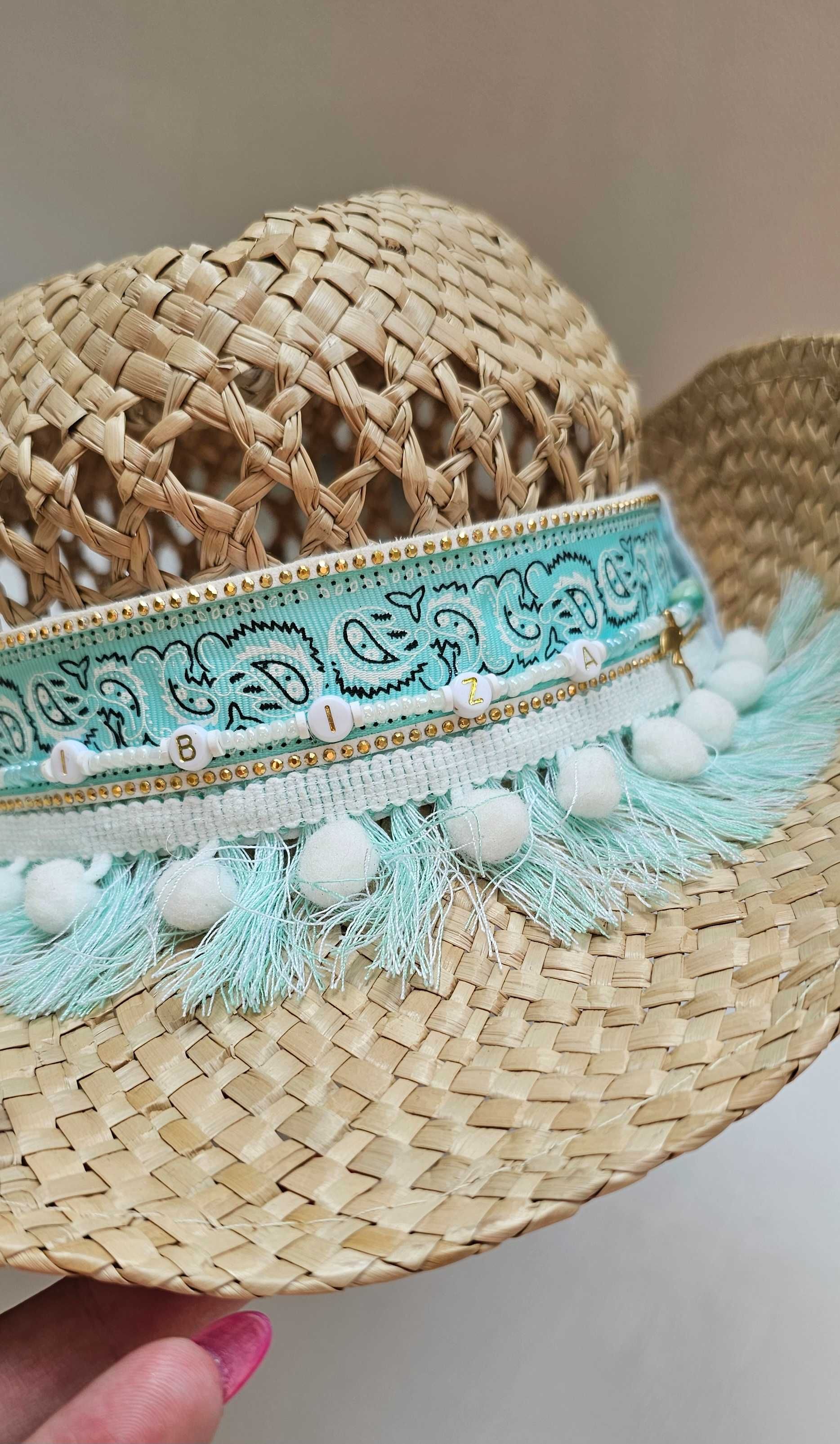 Patrizia Pepe  kapelusz włoski boho ibiza