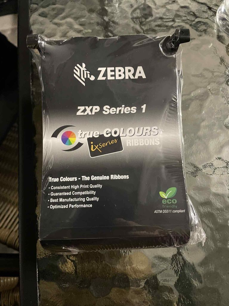Tasma(ribon) kolor do drukarki zebra zxp series 1