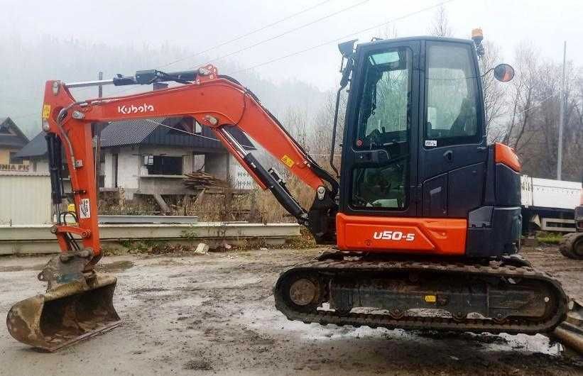 minikoparka koparka Kubota U 50 Bobcat U 56 Cat  55 KX60 takeuchi 2022