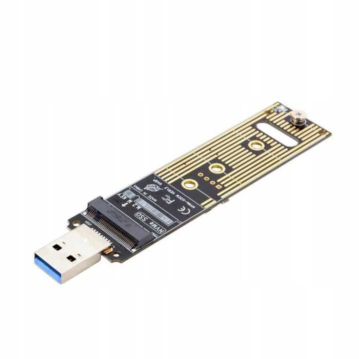 Adapter Czytnik NVME Na USB Adpter M.2 M2 NVME PCIE SSD Do USB 3.1